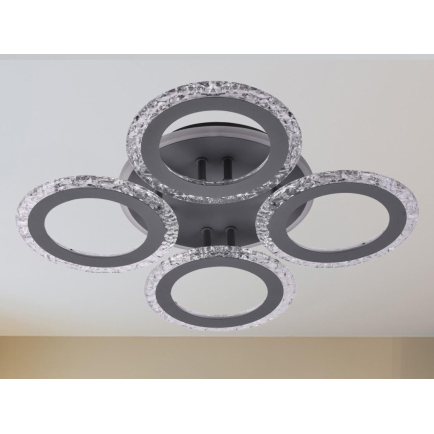 Plafonnier à intensité variable LED/55W/230V 3000-6500K + Télécommande