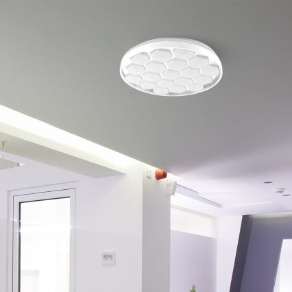 Plafonnier à intensité variable LED/60W/230V 3000/4000/6500K + télécommande