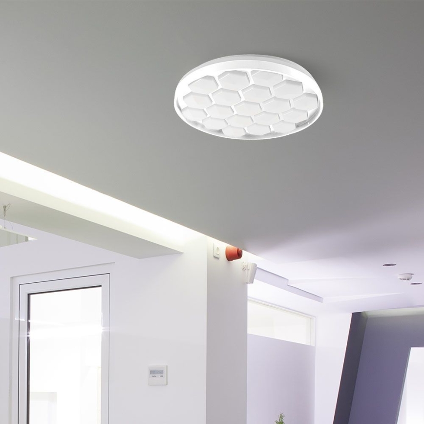 Plafonnier à intensité variable LED/60W/230V 3000/4000/6500K + télécommande
