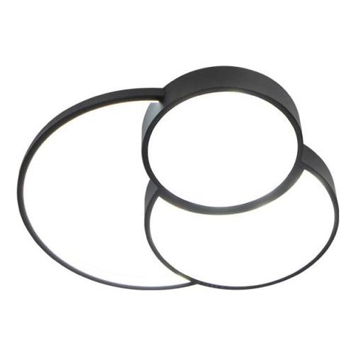 Plafonnier à intensité variable LED/60W/230V 3000-6500K noir + Télécommande