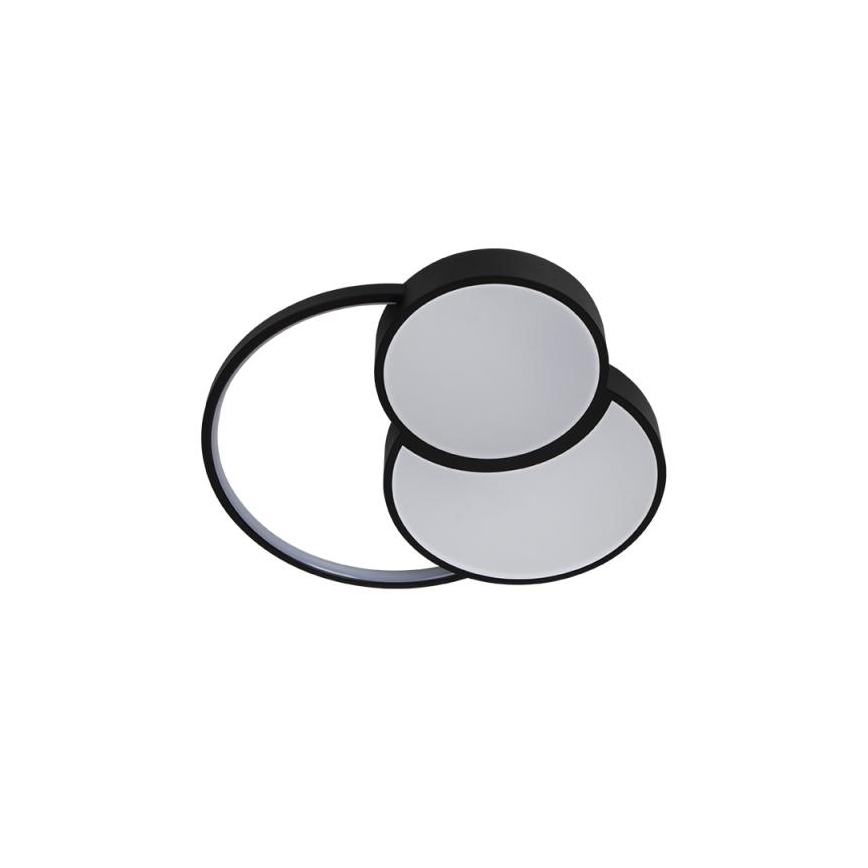 Plafonnier à intensité variable LED/60W/230V 3000-6500K noir + Télécommande
