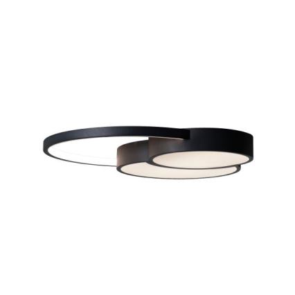 Plafonnier à intensité variable LED/60W/230V 3000-6500K noir + Télécommande