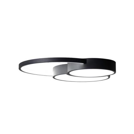 Plafonnier à intensité variable LED/60W/230V 3000-6500K noir + Télécommande