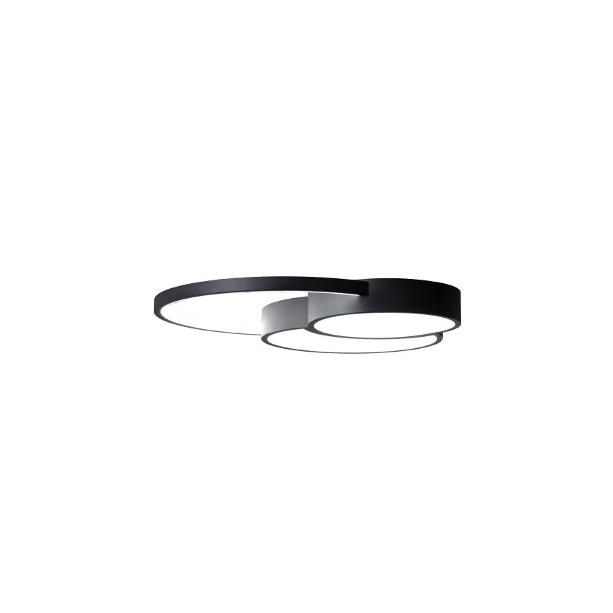 Plafonnier à intensité variable LED/60W/230V 3000-6500K noir + Télécommande