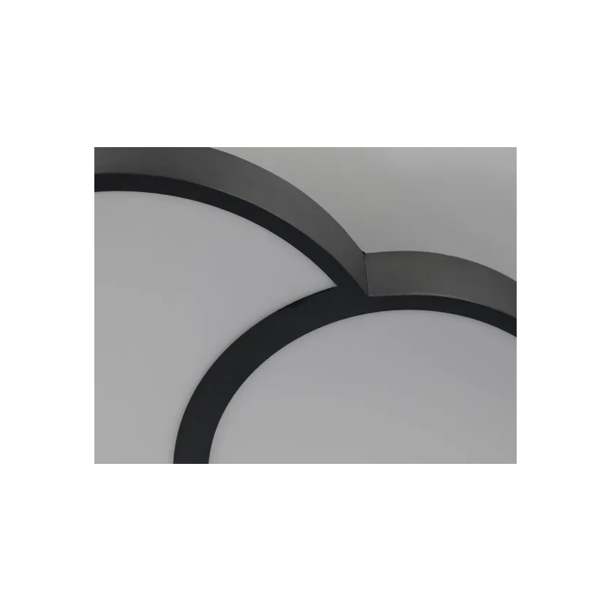 Plafonnier à intensité variable LED/60W/230V 3000-6500K noir + Télécommande