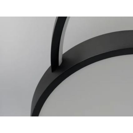 Plafonnier à intensité variable LED/60W/230V 3000-6500K noir + Télécommande