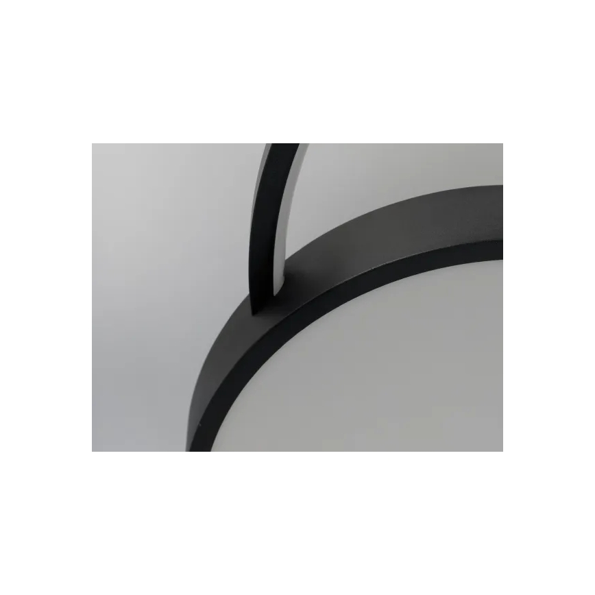 Plafonnier à intensité variable LED/60W/230V 3000-6500K noir + Télécommande
