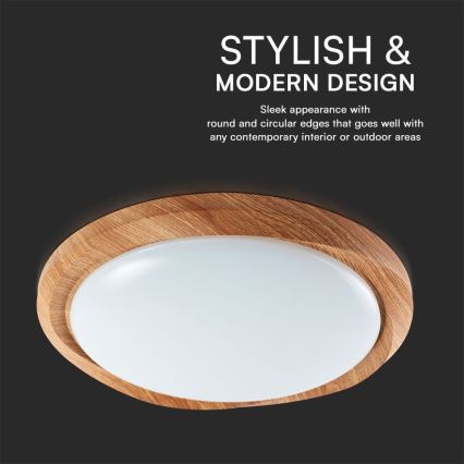 Plafonnier à intensité variable LED/60W/230V 3000-6500K d. 49 cm + Télécommande