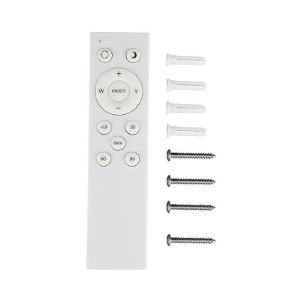 Plafonnier à intensité variable LED/60W/230V 3000K/4000K/6500K d. 50 cm + Télécommande