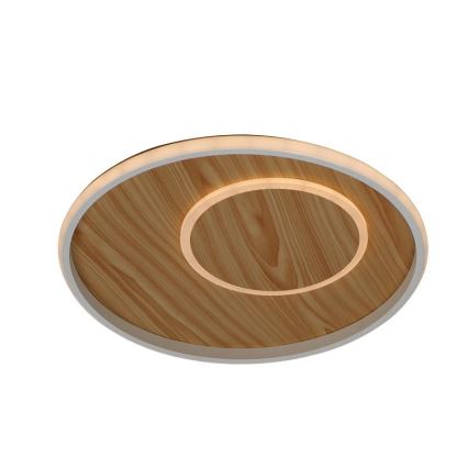 Plafonnier à intensité variable LED/65W/230V 3000-6500K marron + télécommande