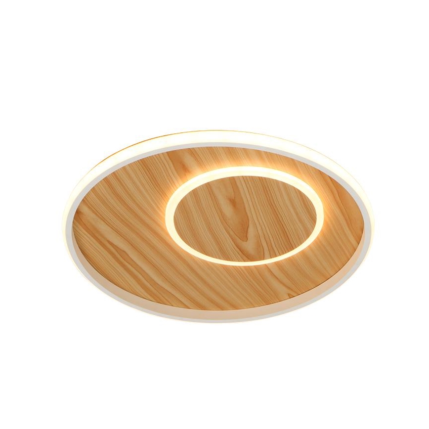 Plafonnier à intensité variable LED/65W/230V 3000-6500K marron + télécommande