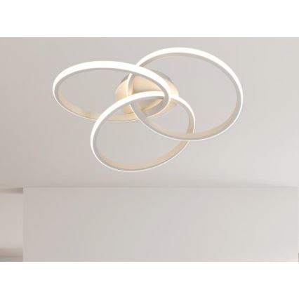 Plafonnier à intensité variable LED/70W/230V 3000-6500K blanc + télécommande