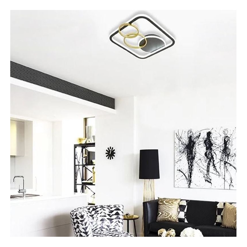 Plafonnier à intensité variable LED/70W/230V 3000-6500K + télécommande