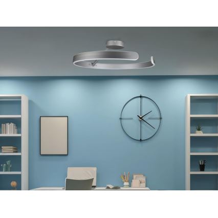 Plafonnier à intensité variable LED/72W/230V 3000-6500K chrome mat + télécommande