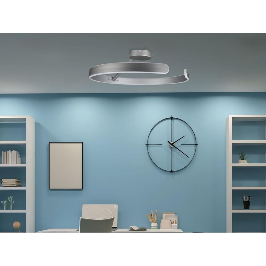 Plafonnier à intensité variable LED/72W/230V 3000-6500K chrome mat + télécommande