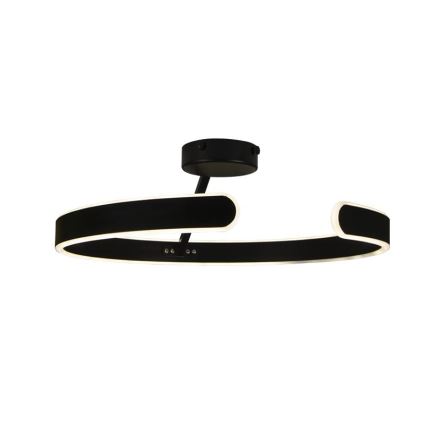 Plafonnier à intensité variable LED/72W/230V 3000-6500K noir + télécommande