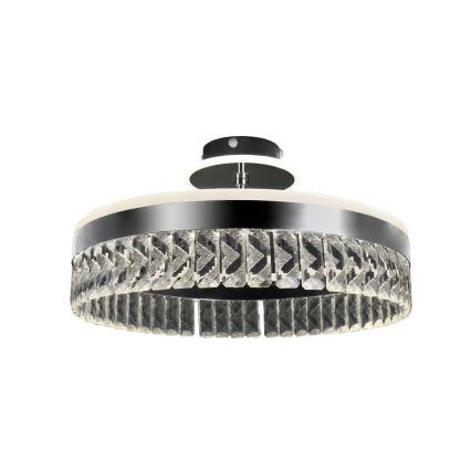 Suspension en cristal en saillie  à intensité variable LED/75W/230V 3000-6500K chrome mat + télécommande