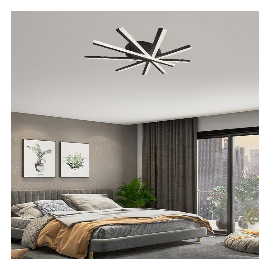 Plafonnier à intensité variable LED/75W/230V 3000-6500K + télécommande