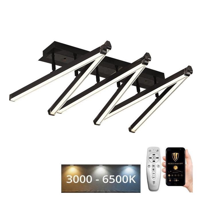 Plafonnier à intensité variable LED/75W/230V 3000-6500K + télécommande