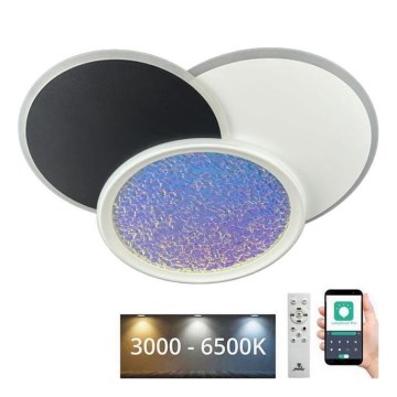 Plafonnier à intensité variable LED/80W/230V 3000-6500K blanc + télécommande