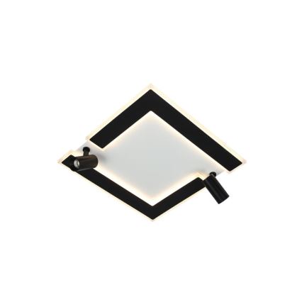 Plafonnier à intensité variable LED/80W/230V 3000-6500K noir + télécommande