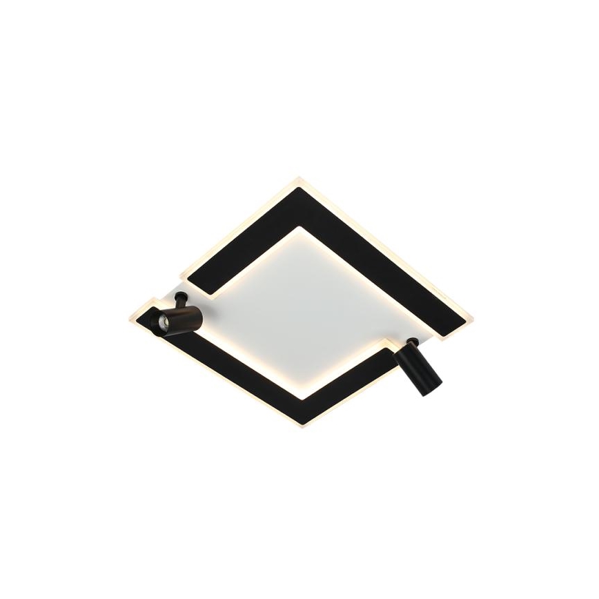 Plafonnier à intensité variable LED/80W/230V 3000-6500K noir + télécommande