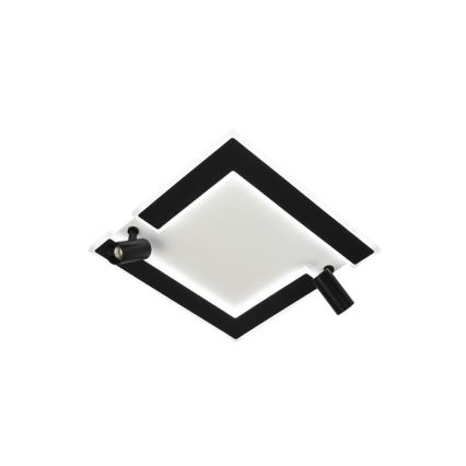 Plafonnier à intensité variable LED/80W/230V 3000-6500K noir + télécommande