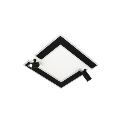 Plafonnier à intensité variable LED/80W/230V 3000-6500K noir + télécommande