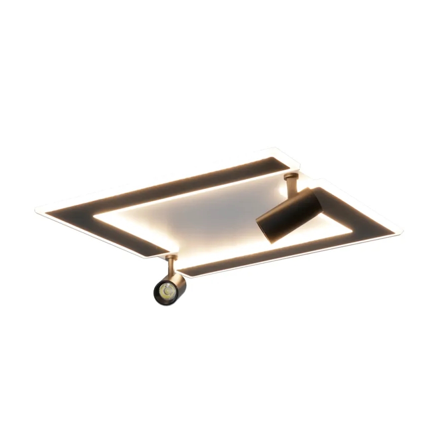 Plafonnier à intensité variable LED/80W/230V 3000-6500K noir + télécommande
