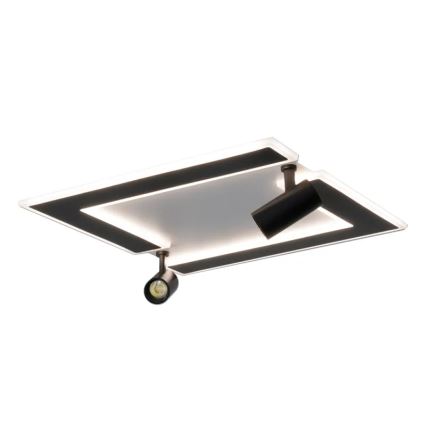 Plafonnier à intensité variable LED/80W/230V 3000-6500K noir + télécommande