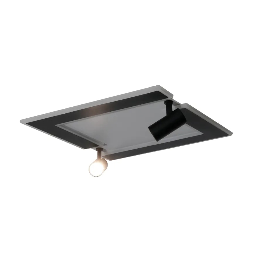 Plafonnier à intensité variable LED/80W/230V 3000-6500K noir + télécommande
