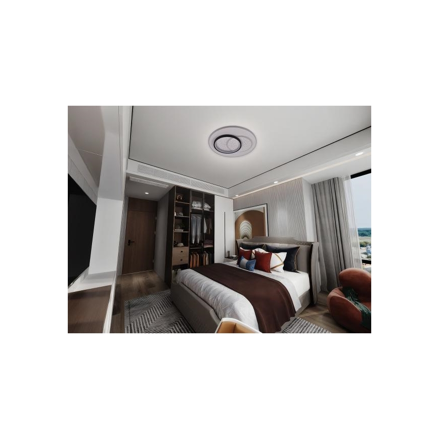 Plafonnier à intensité variable LED/85W/230V 3000-6500K + Télécommande
