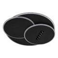 Plafonnier à intensité variable LED/90W/230V 3000-6500K noir + télécommande