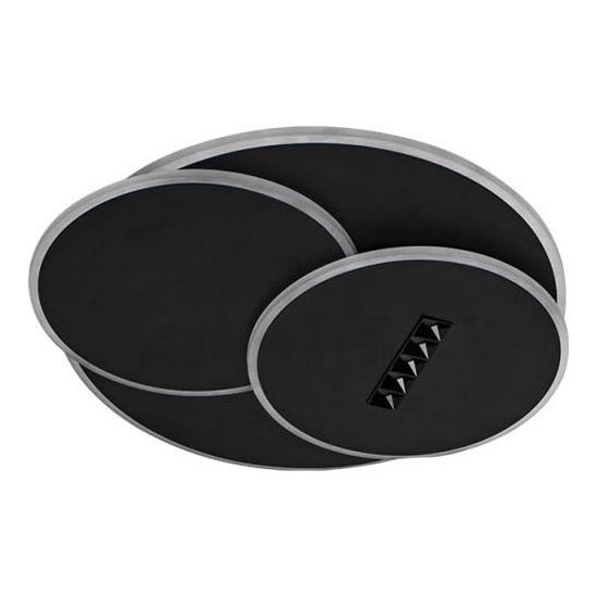 Plafonnier à intensité variable LED/90W/230V 3000-6500K noir + télécommande