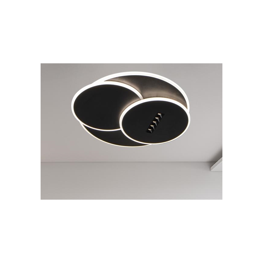 Plafonnier à intensité variable LED/90W/230V 3000-6500K noir + télécommande