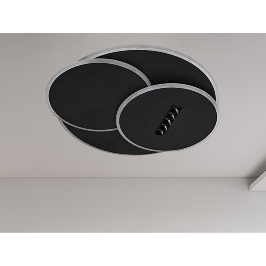 Plafonnier à intensité variable LED/90W/230V 3000-6500K noir + télécommande