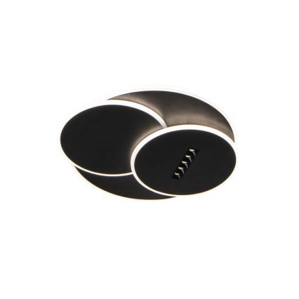 Plafonnier à intensité variable LED/90W/230V 3000-6500K noir + télécommande