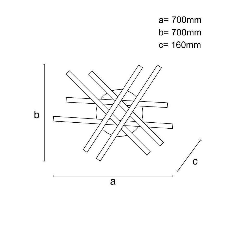 Plafonnier à intensité variable LED/90W/230V 3000-6500K + télécommande