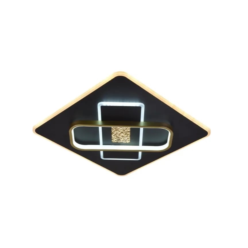 Plafonnier à intensité variable LED/90W/230V 3000-6500K noir + télécommande