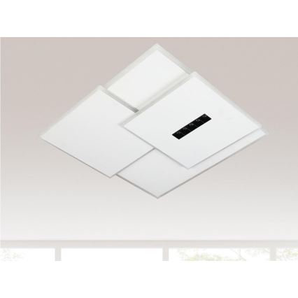 Plafonnier à intensité variable LED/95W/230V 3000-6500K blanc + télécommande