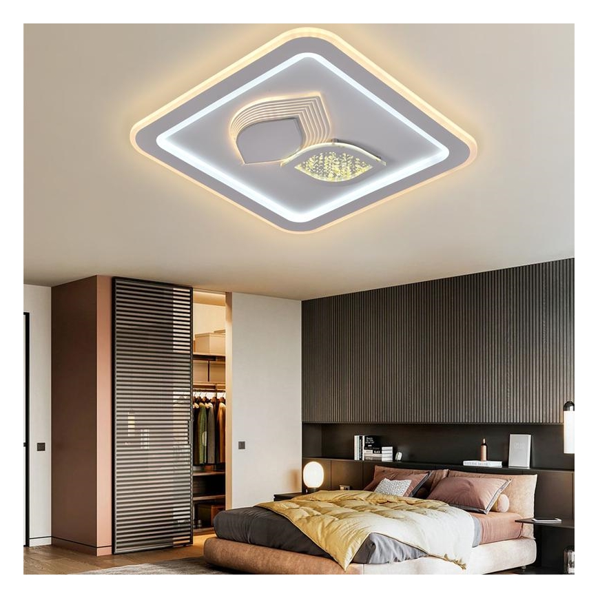 Plafonnier à intensité variable LED/95W/230V 3000-6500K + Télécommande