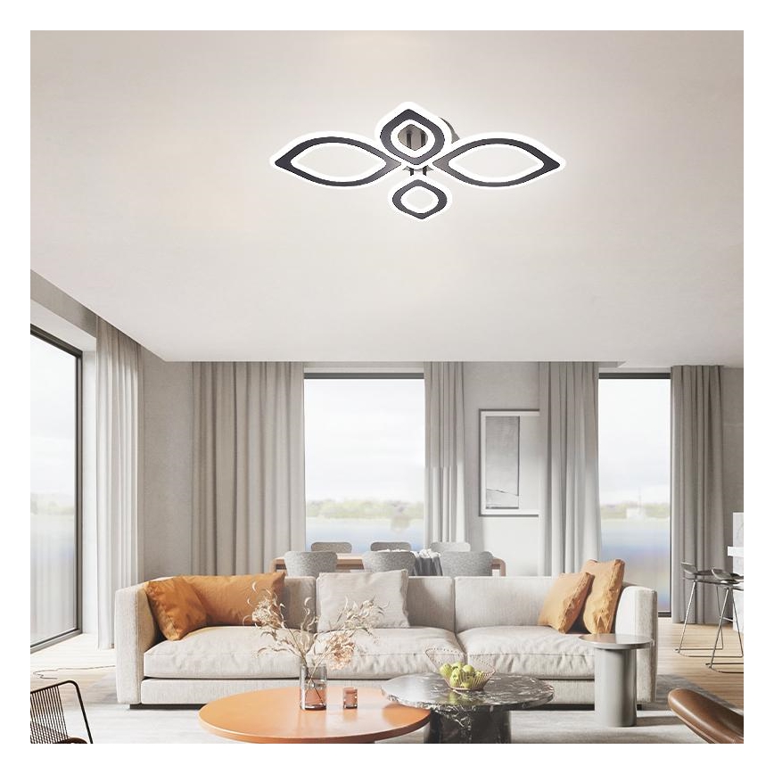 Plafonnier à intensité variable LED/95W/230V 3000-6500K + télécommande