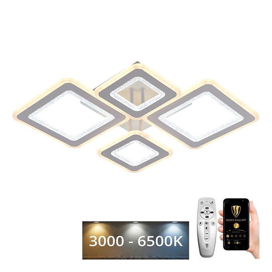 Plafonnier à intensité variable LED/95W/230V 3000-6500K + télécommande