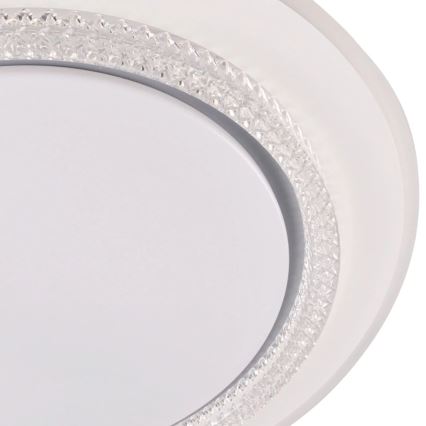 Plafonnier à intensité variable salle de bain ADELA LED/72W/230V d. 48 cm 3000-6000K IP44 + télécommande