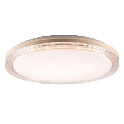 Plafonnier à intensité variable salle de bain CASSANDRA LED/72W/230V d. 49 cm 3000-6000K IP44 + télécommande