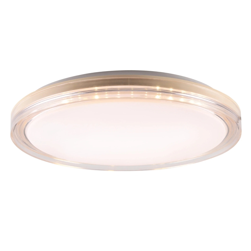 Plafonnier à intensité variable salle de bain CASSANDRA LED/72W/230V d. 49 cm 3000-6000K IP44 + télécommande
