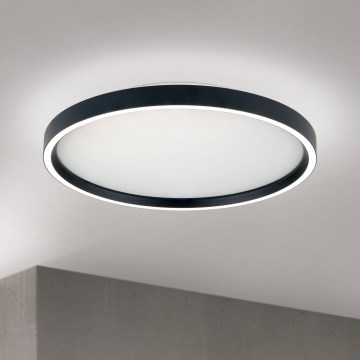 Plafonnier à intensité variable MASCA LED/36W/230V 2700/3350/4000K d. 40 cm noir