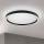 Plafonnier à intensité variable MASCA LED/36W/230V 2700/3350/4000K d. 40 cm noir