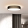 Plafonnier à intensité variable PENLEY LED/48W/230V 3000-6500K d. 40 cm noir + télécommande
