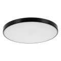 Plafonnier à intensité variable PLAFON LED/20W/230V 3000-6500K Wi-Fi noir